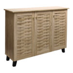 Παπουτσοθήκη-ντουλάπι Mantam pakoworld 16 ζεύγων sonoma 115.5x34x87εκ - Image 3