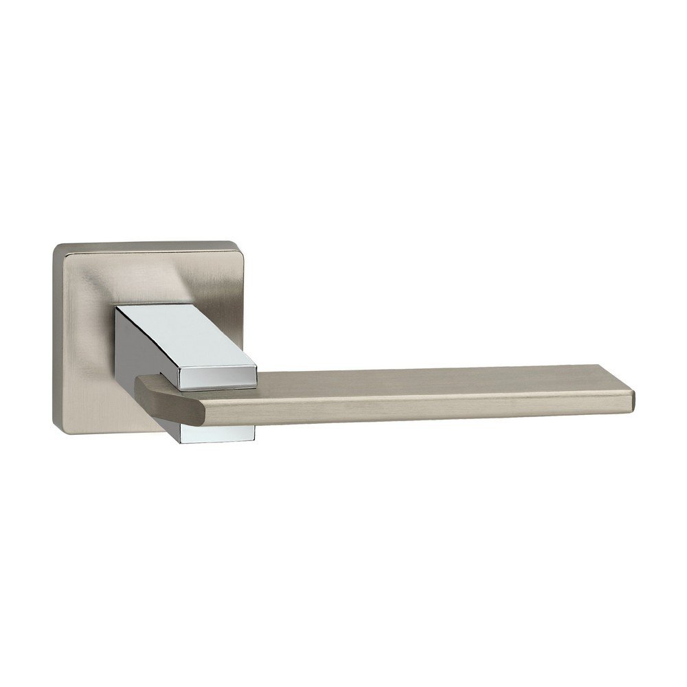 06.01.910.P7 Πόμολο Πόρτας Viometale 06.910 140mm - Νίκελ ματ - Χρώμιο - Image 1