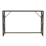 Κονσόλα Ivy pakoworld χρώμα καρυδί-μαύρο 120x35x75εκ - Image 3