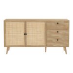 Μπουφές Oslo pakoworld sonoma 150x39x79εκ - Image 4