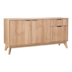 Μπουφές Hamea pakoworld mdf σε φυσική απόχρωση 150x39,5x73εκ - Image 2