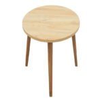 Τραπέζι σαλονιού Barton pakoworld sonoma-καφέ 90x45x40εκ - Image 4