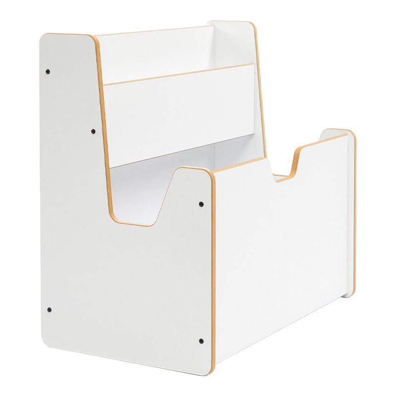 120-000422 Ραφιέρα Crane pakoworld λευκό mdf 57x34x55εκ - Image 1