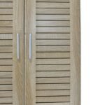 Παπουτσοθήκη-ντουλάπα SANTE pakoworld 21 ζεύγων χρώμα sonoma 60x37x183εκ - Image 5