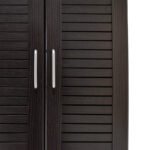 Παπουτσοθήκη-ντουλάπα SANTE pakoworld 21 ζεύγων χρώμα wenge 60x37x183εκ - Image 5