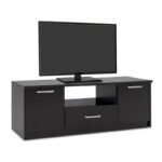 Έπιπλο τηλεόρασης OLYMPUS pakoworld χρώμα wenge 144x39x50,5εκ - Image 2
