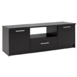 Έπιπλο τηλεόρασης OLYMPUS pakoworld χρώμα wenge 144x39x50,5εκ - Image 3