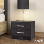 Κομοδίνο OLYMPUS pakoworld χρώμα wenge 47,5x40,5x40,5εκ. - Image 2
