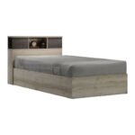 Κρεβάτι OLYMPUS pakoworld σε χρώμα castillo-toro 120x200εκ - Image 2