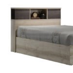 Κρεβάτι OLYMPUS pakoworld σε χρώμα castillo-toro 120x200εκ - Image 3