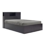 Κρεβάτι OLYMPUS pakoworld σε χρώμα wenge 120x200εκ - Image 2