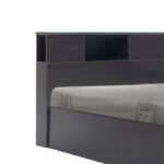 Κρεβάτι OLYMPUS pakoworld σε χρώμα wenge 120x200εκ - Image 3