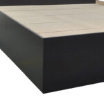 Κρεβάτι OLYMPUS pakoworld σε χρώμα wenge 140x200εκ - Image 5