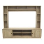 Σύνθετο σαλονιού Ambera pakoworld σε sonoma απόχρωση 200x40x171.5εκ - Image 4