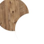 Έπιπλο τηλεόρασης επιτοίχιο Dello pakoworld λευκό-oak 180x31.6x29.6εκ - Image 5