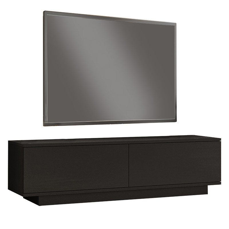 176-000069 Έπιπλο τηλεόρασης Zoeva pakoworld wenge 140x.35x38.2εκ - Image 1