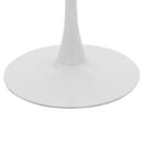 Τραπεζαρία Balou-Parker pakoworld σετ 5τεμ λευκό-μπεζ Φ120x73εκ - Image 7