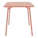 Τραπεζαρία Moraja Deraby I pakoworld σετ 3τεμ terracotta μέταλλο 70x70x73εκ - Image 4