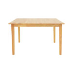Τραπεζαρία Dallan Country pakoworld 5τεμ σε φυσική απόχρωση rubberwood 120-150x80x74εκ - Image 8