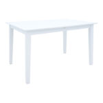 Τραπεζαρία Dallan Mabor pakoworld 5τεμ λευκό rubberwood 120-150x80x73,8εκ - Image 7
