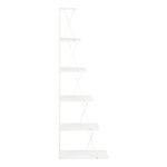 Βιβλιοθήκη mini Tars pakoworld λευκό 50x22x150εκ - Image 3