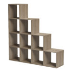 Βιβλιοθήκη Scala pakoworld sonoma 129.5x29x129.5εκ - Image 4