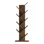 Βιβλιοθήκη Fyllo pakoworld καρυδί 50x25x141.5εκ - Image 3