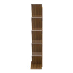 Βιβλιοθήκη Fyllo pakoworld καρυδί 50x25x141.5εκ - Image 5