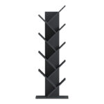 Βιβλιοθήκη Fyllo pakoworld ανθρακί 50x25x141.5εκ - Image 3