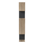 Βιβλιοθήκη Mito pakoworld sonoma-ανθρακί 108.5x25x161εκ - Image 6