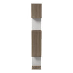 Βιβλιοθήκη Mito pakoworld sonoma - λευκό 108.5x25x161εκ - Image 6