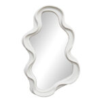 Καθρέπτης Liquid pakoworld pp σε λευκή απόχρωση 26x2.7x39εκ - Image 3