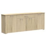 Μπουφές Kinley pakoworld sonoma 210x40x82εκ - Image 2