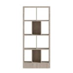 Βιβλιοθήκη Dividre pakoworld sonoma oak μελαμίνης 80x30x181εκ - Image 3