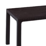Τραπέζι Explore pakoworld με UV protection PP καφέ 150x90x73.5εκ - Image 2