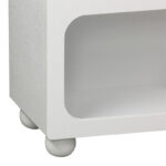 Μπουφές Emersi pakoworld με ράφια mdf σε λευκή απόχρωση 164x34x76εκ - Image 6