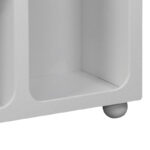 Μπουφές Emersi pakoworld με ράφια mdf σε λευκή απόχρωση 164x34x76εκ - Image 7