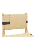 Σκαμπό μπαρ Julien pakoworld rubberwood φυσικό-έδρα φυσικό-μαύρο σχοινί 45x46x95εκ - Image 7