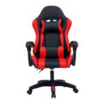 Καρέκλα γραφείου gaming William pakoworld PU μαύρο-κόκκινο - Image 6