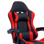 Καρέκλα γραφείου gaming William pakoworld PU μαύρο-κόκκινο - Image 7