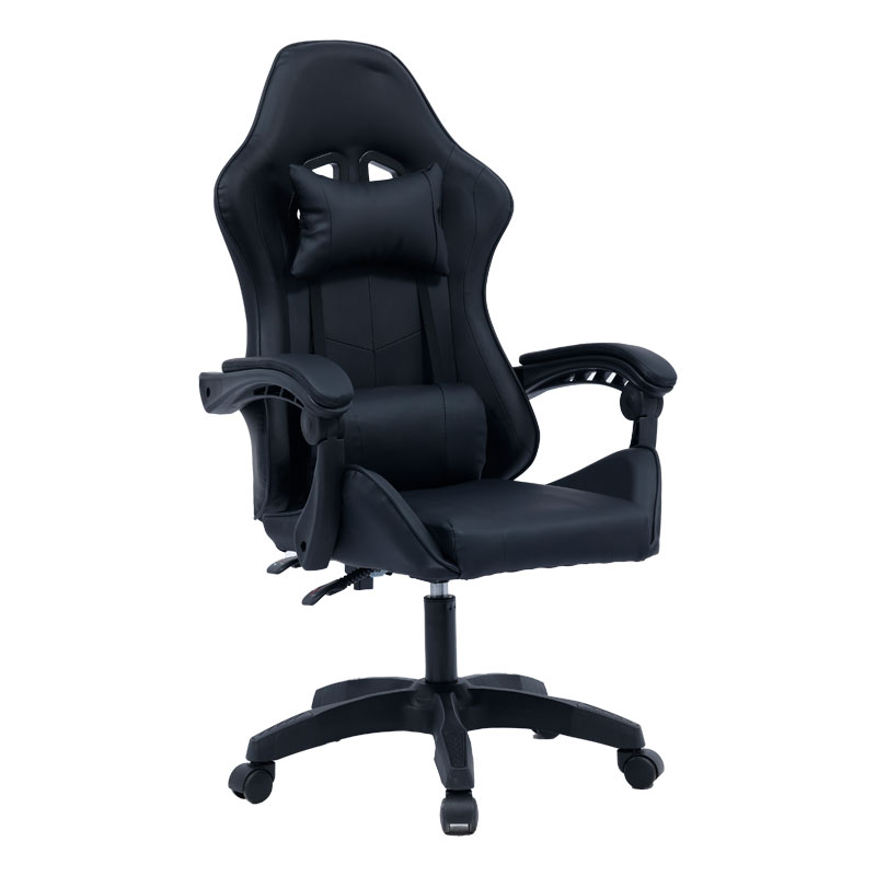 275-000013 Καρέκλα γραφείου gaming William pakoworld PU μαύρο - Image 1