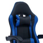 Καρέκλα γραφείου gaming William pakoworld PU μαύρο-μπλε - Image 7