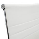 Καρέκλα γραφείου επισκέπτη Valter pakoworld λευκό pu 55.5x48x88εκ - Image 5