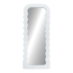 Καθρέπτης Maraya pakoworld λευκό PP 46x3.2x110εκ