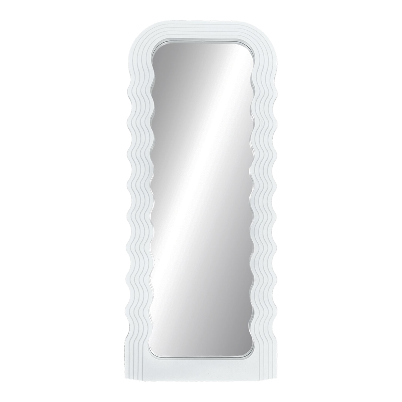 298-000037 Καθρέπτης Maraya pakoworld λευκό PP 46x3.2x110εκ - Image 1