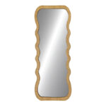 Καθρέπτης Zerbon pakoworld mdf σε φυσική απόχρωση 60x1.5x155εκ
