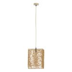 Φωτιστικό οροφής Dorotan Inart E27 φυσικό 30x27x110εκ - Image 3