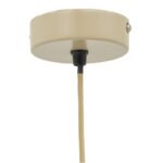 Φωτιστικό οροφής Hatty Inart E27 φυσικό Φ60x115εκ - Image 3