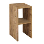 Κομοδίνο Deseo pakoworld σε oak απόχρωση 30x30x60εκ