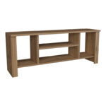 Έπιπλο τηλεόρασης Seref pakoworld σε oak απόχρωση 120x30x47εκ - Image 2